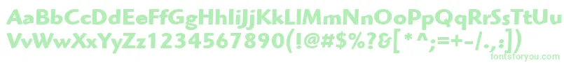 ItcHighlanderLtBold Font – Green Fonts