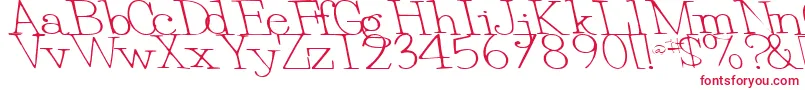 EggRegularTtstd Font – Red Fonts