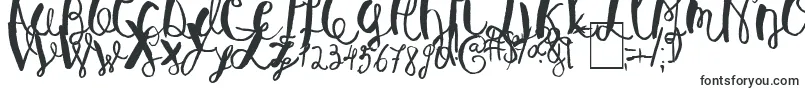 Шрифт BaleySun – стильные шрифты