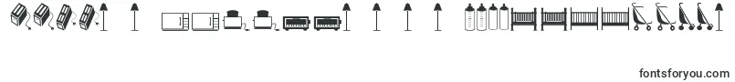 フォントHouseholdRegular – ウズベク文字