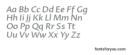 ProzalibreItalic Font