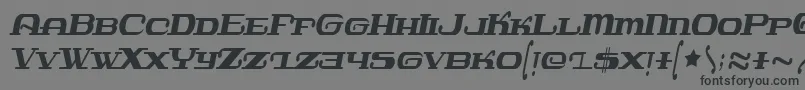 fuente Javatronic – Fuentes Negras Sobre Fondo Gris