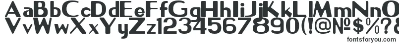 Шрифт NpsSignage1945 – определенные шрифты