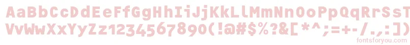 OcrfBoldosfc Font – Pink Fonts