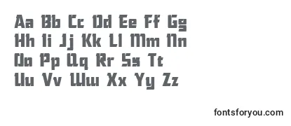 Review of the ChiselcondensedRegular Font