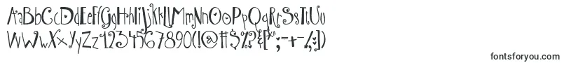 Шрифт AustieBostWibbly – стильные шрифты
