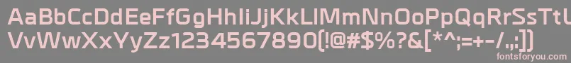 More about MetrikBold Font MetrikBold Font – Pink Fonts on Gray Background