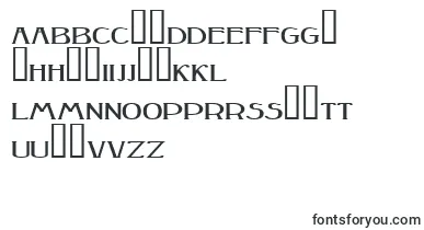 Peakesquat ffy font – esperanto Fonts