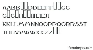 Peakesquat ffy font – maltese Fonts
