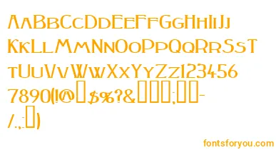 Peakesquat ffy font – Orange Fonts