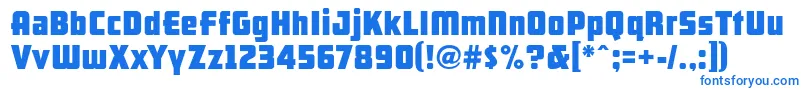 Arb66NeonBlockJun37 Font – Blue Fonts