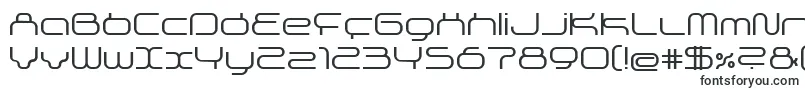 Шрифт Supersonic – научно-фантастические шрифты