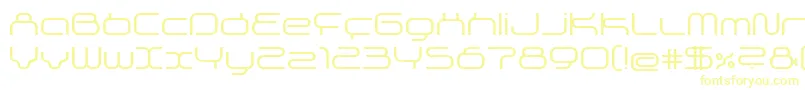 Supersonic Font – Yellow Fonts