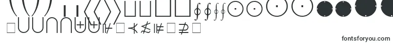 Fonte MathExtensionsA – fontes estonianas