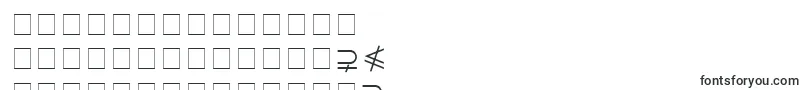 MathExtensionsA Font – Thai Fonts