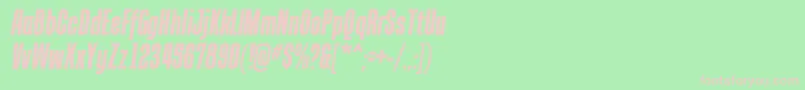 Подробнее о шрифте TandellergBolditalic Шрифт TandellergBolditalic – розовые шрифты на зелёном фоне