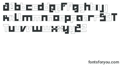 Salty font – square Fonts