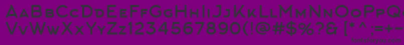 ArkhipFont Font – Black Fonts on Purple Background