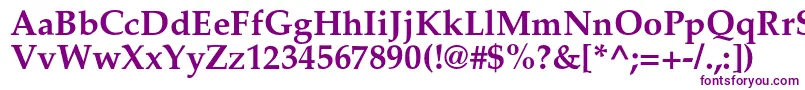 Подробнее о шрифте PalladiumcBold Шрифт PalladiumcBold – фиолетовые шрифты