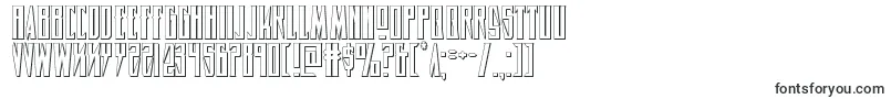 Timberwolf3D2-fontti – fonttien muodot