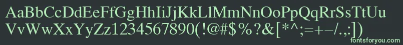 More about Koi8Times Font Koi8Times Font – Green Fonts on Black Background