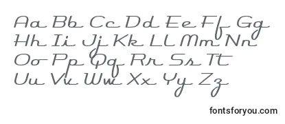 Обзор шрифта Rocket Script