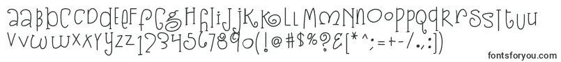Шрифт Kb3sugarplumswirls – надписи красивыми шрифтами