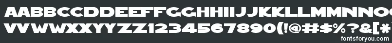 Weitere Informationen zur Redfive ffy-Schriftart Redfive ffy-Schriftart – Weiße Schriften auf schwarzem Hintergrund