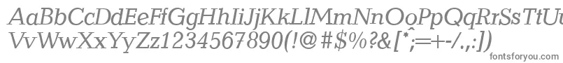 QuantityItalic Font – Gray Fonts