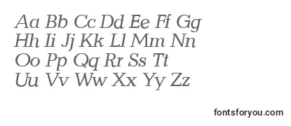 QuantityItalic Font