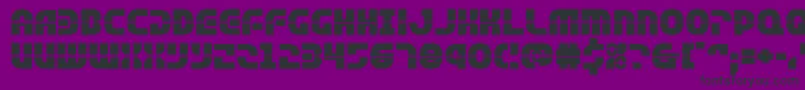 Шрифт Rebelcommandexpand – чёрные шрифты на фиолетовом фоне