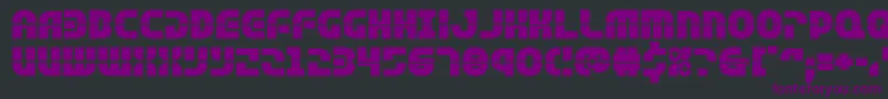 Więcej informacji o czcionce Rebelcommandexpand Czcionka Rebelcommandexpand – fioletowe czcionki na czarnym tle