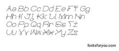 ElectricCityBoldItalic Font