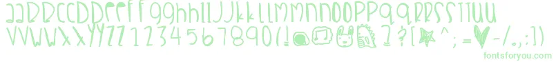 Crabsalad Font – Green Fonts