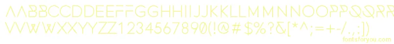 FonecianMedium Font – Yellow Fonts