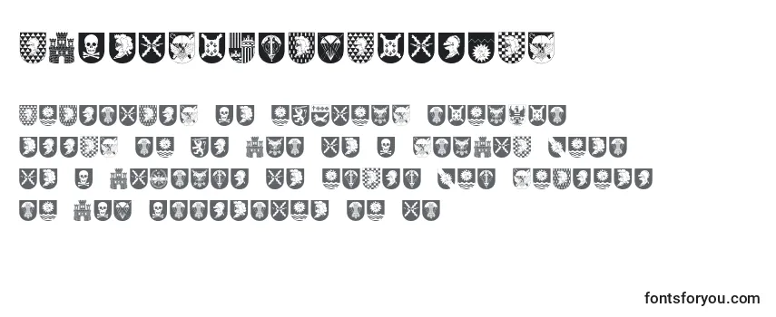 Review of the SpanishArmyShields Font
