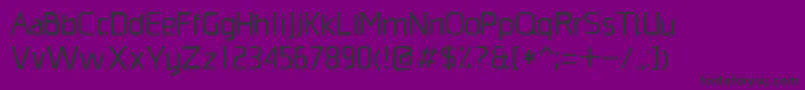Police MonopolyRegular – polices noires sur fond violet
