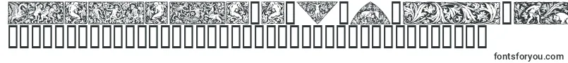 Woodcut1-fontti – Alkavat W:lla olevat fontit