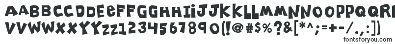 K26clippitysnippity-fontti – Alkavat K:lla olevat fontit