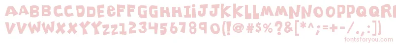 K26clippitysnippity Font – Pink Fonts