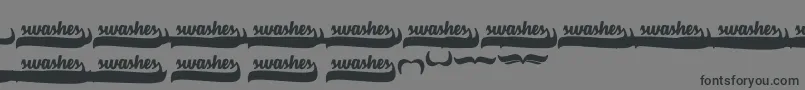 More about VelvetHeartSwashes Font VelvetHeartSwashes Font – Black Fonts on Gray Background