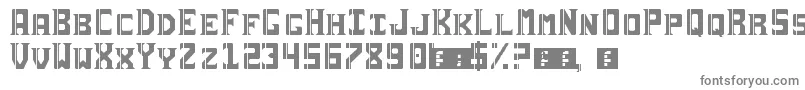 フォントSai19Serif – 灰色のフォント