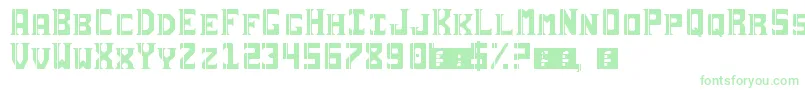 Шрифт Sai19Serif – зелёные шрифты