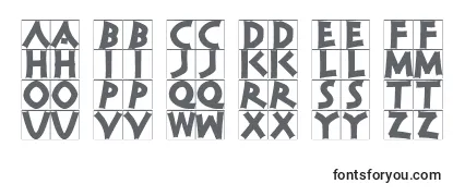 Classicapsbrickblack Font