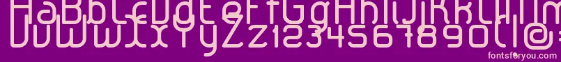 LeroticaRegular Font – Pink Fonts on Purple Background