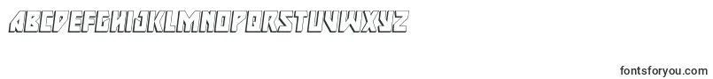 Majorforce3Dital Font – Alphabet Fonts
