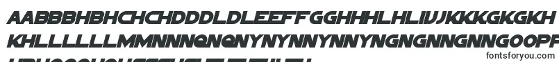 SigmaFiveMarqueeBoldItalic Font – Sotho Fonts