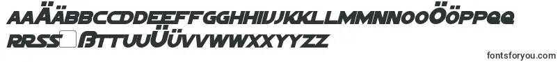 SigmaFiveMarqueeBoldItalic Font – German Fonts