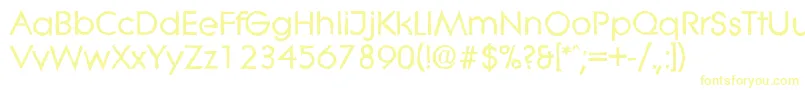 LiteraantiqueBold-fontti – keltaiset fontit