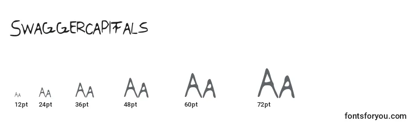 Swaggercapitals Font Sizes